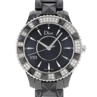 dior ceramic diamond watch|christian dior diamond watch value.